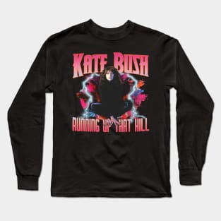 Bootleg Kate Bush Fanart Design Long Sleeve T-Shirt